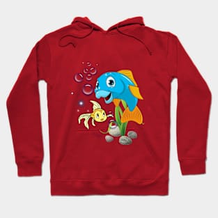 Happy fish Hoodie